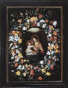 BRUEGHEL, Ambrosius Holy Virgin and Child France oil painting reproduction